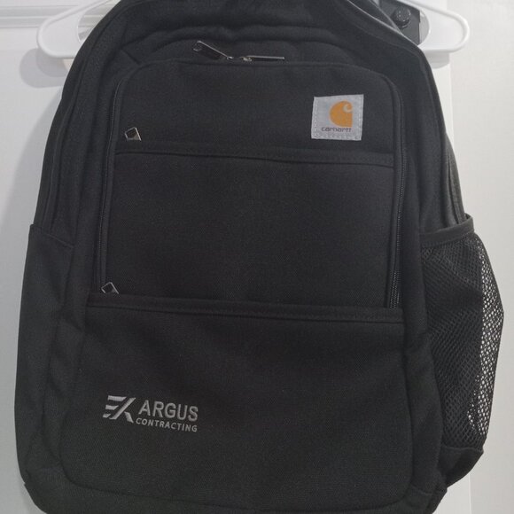 GREAT BLACK CARHARTT BACKPACK - Picture 2 of 3